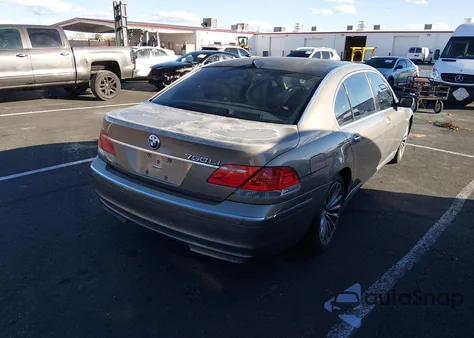 2006 BMW 750Li z USA, uszkodzony, nr VIN WBAHN83536DT62171